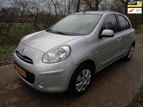 Nissan Micra 1.2 DIG-S Acenta Airco! NWE APK: 4-12-2025!, Auto's, Nissan, Te koop, Micra, ABS, Airbags, Airconditioning, Boordcomputer