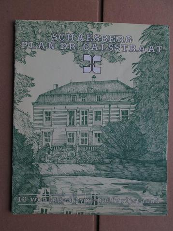 Schaesberg 1977 Brochure Woningen Brikkebekker Dr Calsstraat beschikbaar voor biedingen