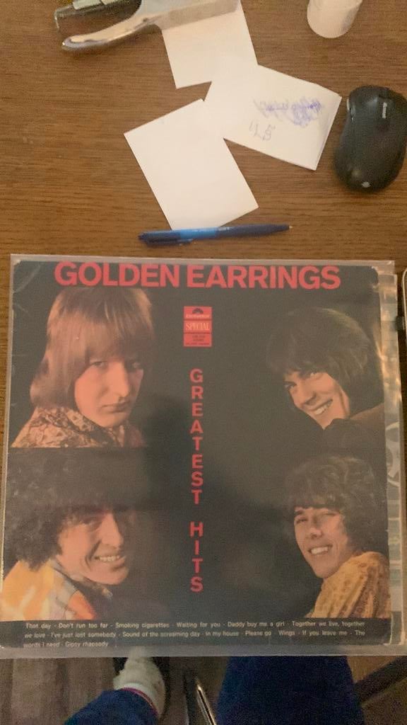 Golden Earrings - greatest hits, Ophalen of Verzenden, Zo goed als nieuw, 12 inch, Poprock