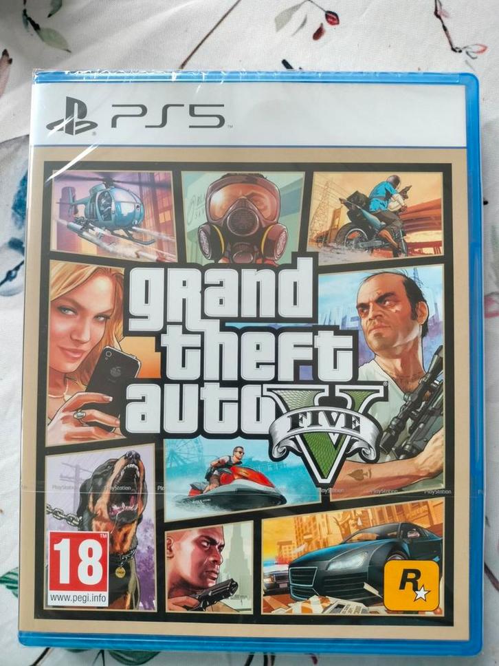 Grand Theft Auto V, Spelcomputers en Games, Games | Sony PlayStation 5, Nieuw, Ophalen