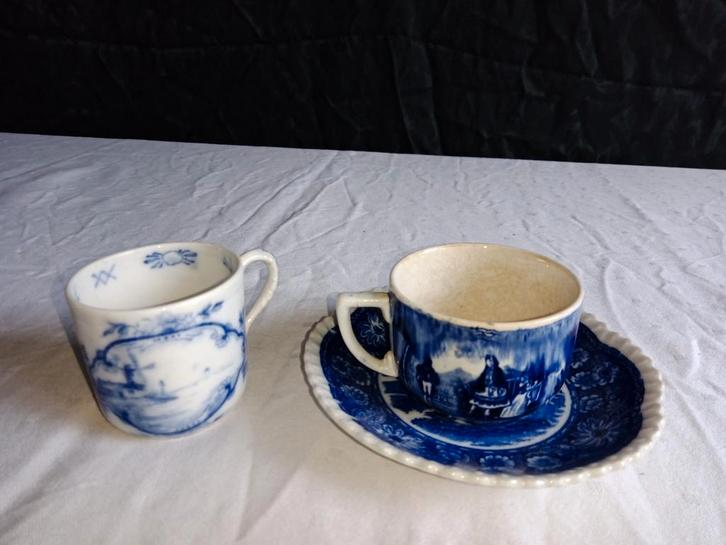 Antiek aardewerk en porselein., Antiek en Kunst, Antiek | Porselein, Ophalen of Verzenden