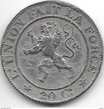 Belgium 20 centimes 1861 french fr+, Verzenden, Losse munt