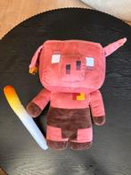 Minecraft Piglin Knuffel met Geluid, Ophalen of Verzenden, Zo goed als nieuw, Overige typen
