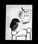 Pablo Picasso 1947 Dubbelzijdige Litho Owl with White Back, Antiek en Kunst, Ophalen of Verzenden