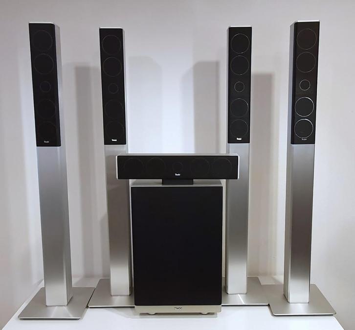 Surround Set - Teufel LT4 "L" 5.1 (100W), Audio, Tv en Foto, Luidsprekers, Zo goed als nieuw, Surroundset zonder subwoofer, 60 tot 120 watt