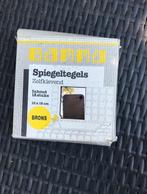 10 Bronskleurige Spiegeltegels 15 x 15, Minder dan 50 cm, Vierkant, Nieuw, Ophalen of Verzenden