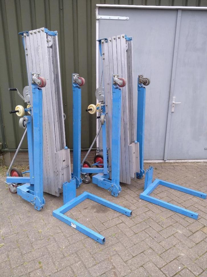 Kanaallift / montagelift / materiaallift / lift, Doe-het-zelf en Verbouw, Overige Doe-het-zelf en Verbouw, Gebruikt, Ophalen