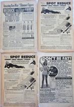65+ VS advertenties reclames dieet afvallen etc. 50-60s, Ophalen of Verzenden, Gebruikt, Overige typen