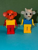 Lego fabulant poppetjes aap en geit, Ophalen of Verzenden, Gebruikt, Losse stenen, Lego