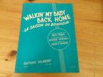 I'll get by -  Walkin' my baby back home - Fred E. Ahlert, Muziek en Instrumenten, Gebruikt, Zang, Ophalen of Verzenden, Artiest of Componist