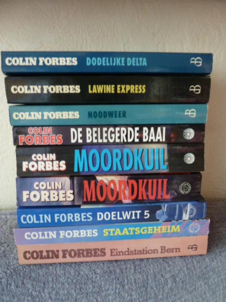 Colin Forbes - 15 stuks, Boeken, Avontuur en Actie, Gelezen, Ophalen of Verzenden