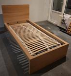 Ikea malm bed 90x200, Huis en Inrichting, 90 cm, Gebruikt, Eenpersoons, Wit