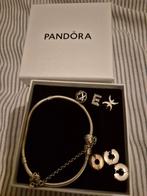 Pandora armband met 3 schakels, Sieraden, Tassen en Uiterlijk, Armbanden, Ophalen of Verzenden, Zo goed als nieuw, Met bedels of kralen