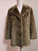 🤎 Luxe vintage faux fur jas | Berghaus City x Tissavel, Maat 38/40 (M), Bruin, Ophalen of Verzenden, Jasje