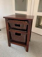 Koloniasl Kastje met 2 lades, Huis en Inrichting, Kasten | Ladekasten, Ophalen, Minder dan 50 cm, Gebruikt, 1 of 2 laden