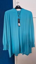 Plusbasics smoktop ijsblauw maat 54, Kleding | Dames, Grote Maten, Ophalen of Verzenden, Nieuw, Blouse of Tuniek