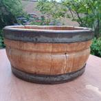 Eiken vat voor  kaasmaken ( groot maat  ), Ophalen of Verzenden, Gebruikt, Rond, Hout