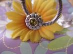 Pandora bedel 790519 = medaille + nummer 1 in EMAILLE geel, Sieraden, Tassen en Uiterlijk, Bedels, Pandora, Ophalen of Verzenden