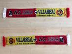 Sjaal 2005 AZ Alkmaar - Villarreal, Verzamelen, Sportartikelen en Voetbal, Ophalen of Verzenden, Zo goed als nieuw, AZ, Vaantje of Sjaal