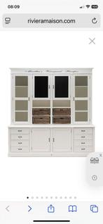 Buffetkast Martha’s Vinyard Recipes Riviéra Maison, Ophalen, 200 cm of meer, Met deur(en), 50 tot 75 cm