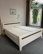 Totaalbed Wit 2-persoonsbed compleet, Huis en Inrichting, Ophalen, Wit, Tweepersoons, Zo goed als nieuw