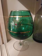Antiek glazen bokaal., Antiek en Kunst, Ophalen of Verzenden