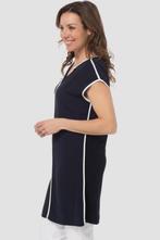Joseph Ribkoff blauw kort jurkje met witte bies 38/40 38431, Blauw, ., Joseph Ribkoff, Ophalen of Verzenden
