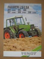 F 31 : Fendt Farmer 304 Turbo .. 309 Turbo, Ophalen of Verzenden, Nieuw, Folder