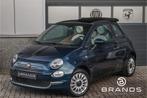 Fiat 500C 1.0 Hybrid Dolcevita 1e eig Carplay PDC Cruise Gar, Voorwielaandrijving, Gebruikt, Leder en Stof, Bedrijf