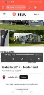 Isabella sun shineluifel front s13 gezocht, oude model, Caravans en Kamperen