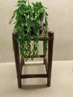 Bamboe plantentafeltje, Huis en Inrichting, Krukjes, Gebruikt, Ophalen of Verzenden, X, Hout
