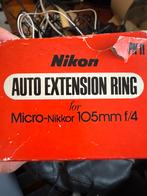 Nikon PK-11 Auto Extension Ring , vintage macro accessoire, Ophalen of Verzenden, Gebruikt, Toebehoren