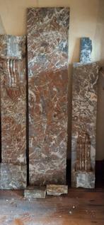 Rode Marmeren Schouw, Huis en Inrichting, Haarden, Ophalen, Gebruikt, Vrijstaande haard