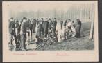 amsterdam  vondelpark met met mensen aan het schaatsen, Verzenden, Voor 1920, Ongelopen, Noord-Holland