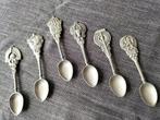 6 Tinnen lepels van de ontwerper Chris van der Hoef, Ophalen of Verzenden