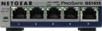 Netgear ProSAFE GS105E - Netwerk Switch - Smart Managed - 5, Gebruikt, Ophalen of Verzenden