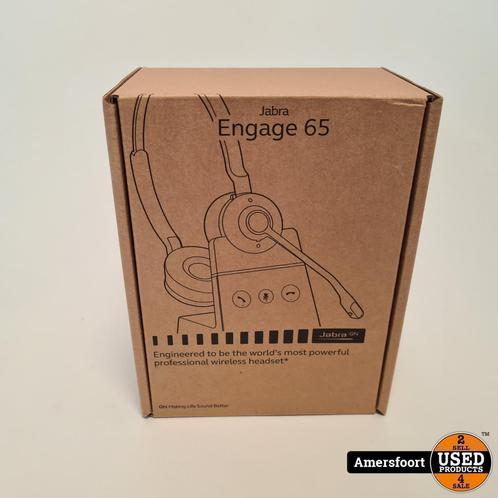 Jabra Engage 65 Stereo Headset Nieuw, Computers en Software, Headsets, Nieuw, Ophalen of Verzenden