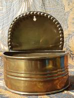 Mooi oud vintage koperen bakje hanger uit Engeland 18,5 cm., Ophalen of Verzenden, Koper