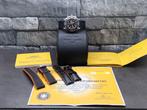 Breitling Superocean Chronograph 2 aut, set 2012, 3 bandjes, Staal, Breitling, Polshorloge, Kunststof