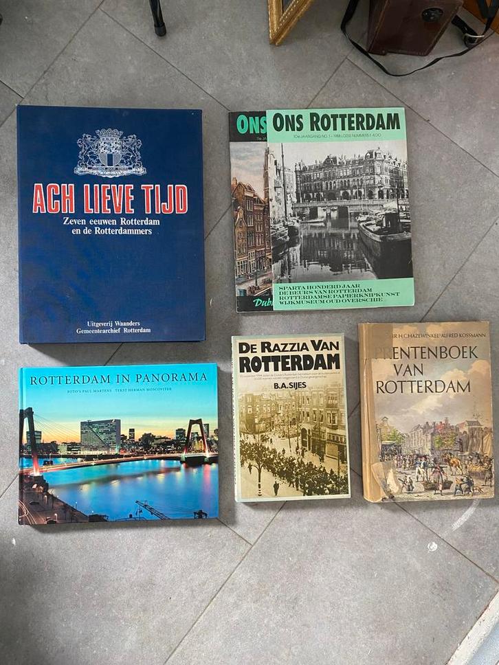 Rotterdam Geschiedenis Boeken Collectie, Boeken, Geschiedenis | Stad en Regio, Gelezen, 20e eeuw of later, Ophalen