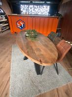 Prachtige ovale tafel, 200 cm of meer, Zo goed als nieuw, Vijf personen of meer, Ovaal