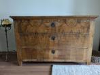 Antieke biedermeier ladekast met drie laden, Huis en Inrichting, Kasten | Ladekasten, Ophalen, Gebruikt, 100 tot 150 cm, Minder dan 100 cm