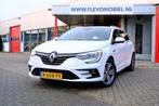 Renault Mégane 1.0 TCe Intens 1e Eig|Half Leder|Cam|LMV|LED, Auto's, Renault, Gebruikt, Euro 6, Wit, Bedrijf