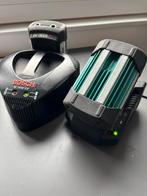 2x Bosch 36V 2.6AH Accu Incl 2 Bosch AL 3640 CV Laders, Ophalen of Verzenden, Zo goed als nieuw