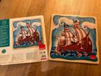 mooie houten piratenpuzzel, Ophalen of Verzenden, Zo goed als nieuw