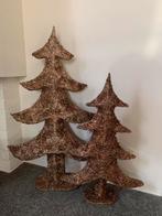 Twee grote goudkleurige kerstbomen, Ophalen, Zo goed als nieuw
