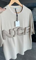 T shirt “Nice” , nieuw , L/Xl, Nieuw, Beige, Ophalen of Verzenden, Maat 46/48 (XL) of groter