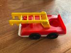 Vintage Brandweerwagen, brandweerauto Fisher Price, Gebruikt, Ophalen of Verzenden