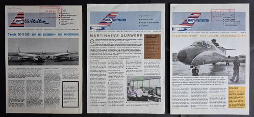 3x MACtiviteiten 1969 t/m 1971 (N226), Verzamelen, Luchtvaart en Vliegtuigspotten, Gebruikt, Boek of Tijdschrift, Ophalen of Verzenden