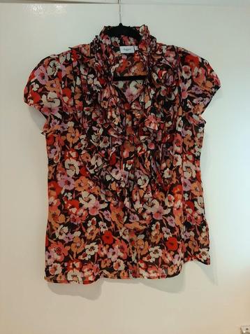 Blouse met bloemen Saint Tropez maat L beschikbaar voor biedingen